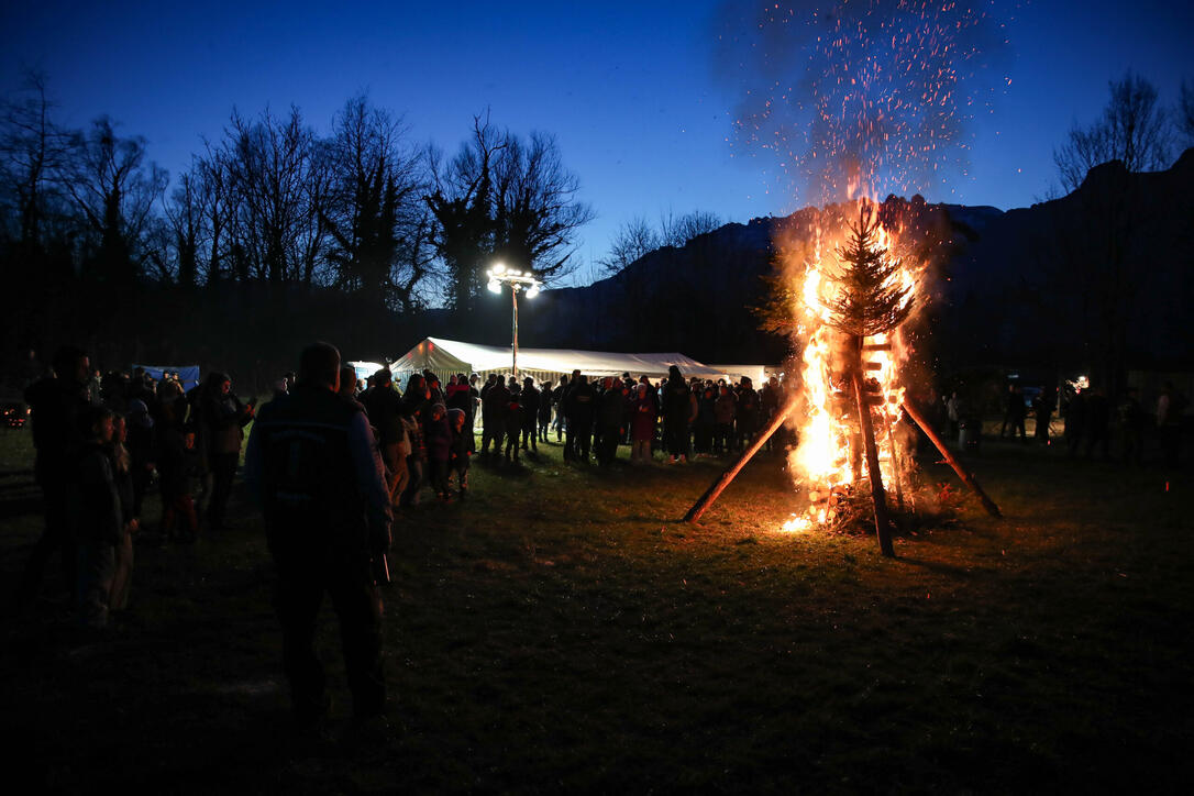 Fackel- und Lampionzug in Gamprin (08.03.2025)