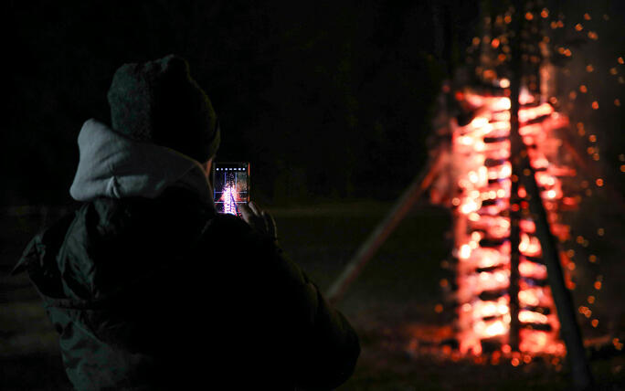 Fackel- und Lampionzug in Gamprin (08.03.2025)