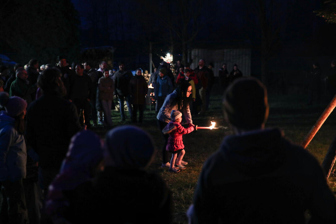 Fackel- und Lampionzug in Gamprin (08.03.2025)