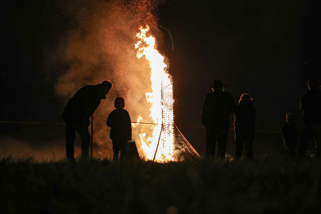 Fackel- und Lampionzug in Gamprin