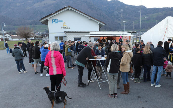 Funkensamstag in Rüthi