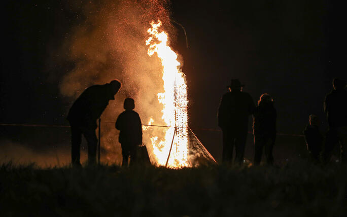 Fackel- und Lampionzug in Gamprin (08.03.2025)