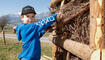 Kinder bauen Funken in Schaanwald