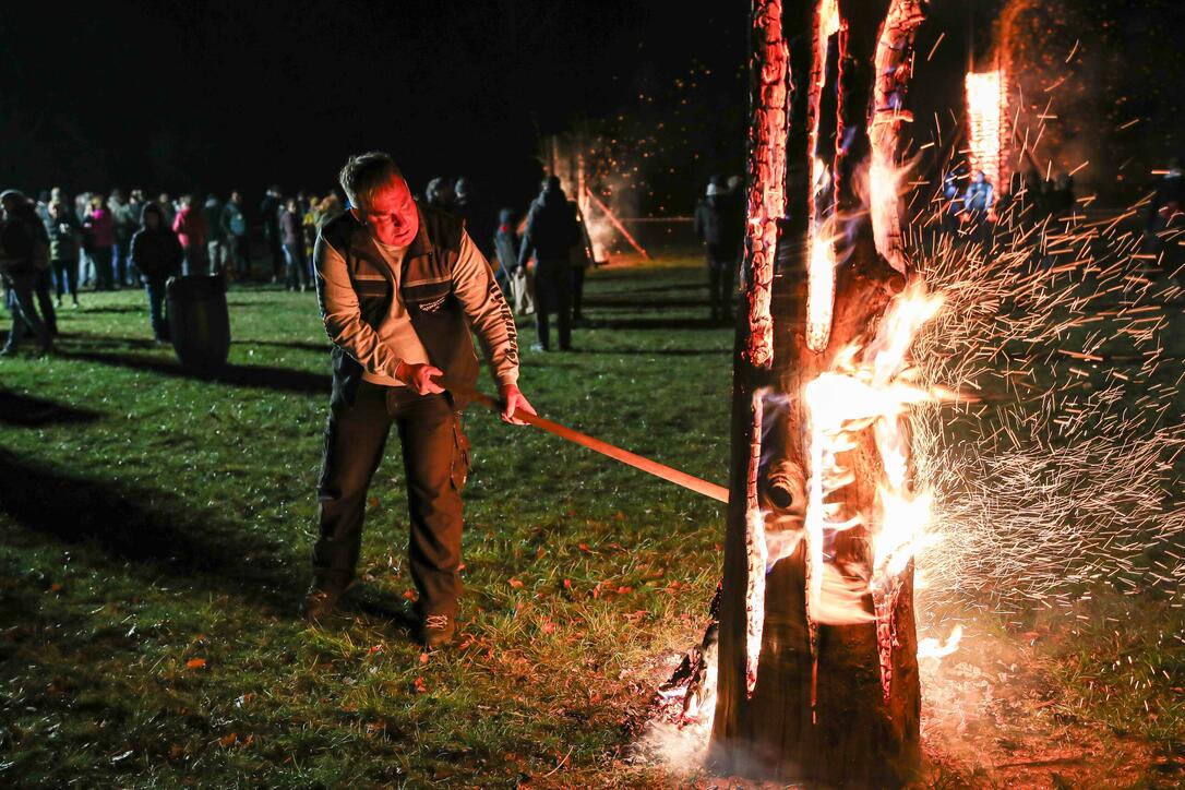 Fackel- und Lampionzug in Gamprin (08.03.2025)