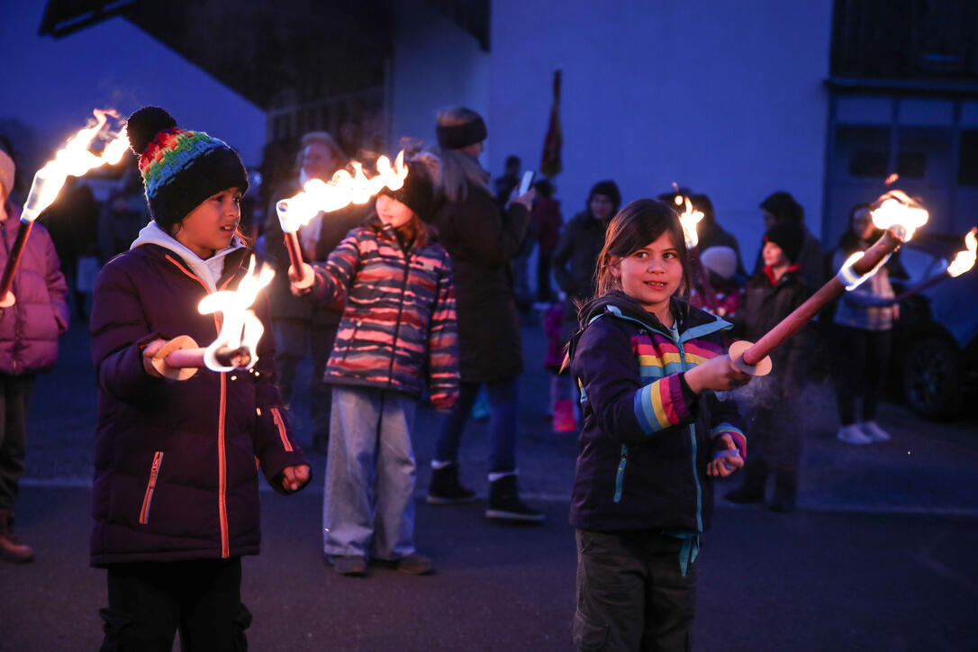 Fackel- und Lampionzug in Gamprin (08.03.2025)