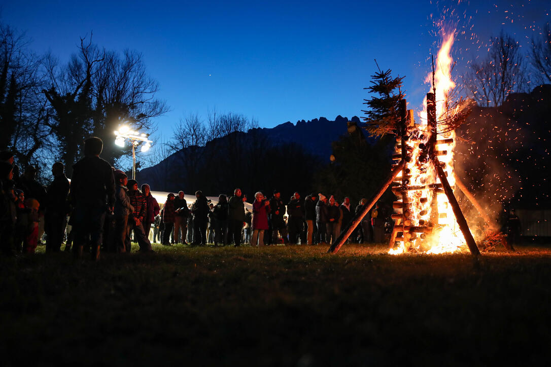 Fackel- und Lampionzug in Gamprin (08.03.2025)