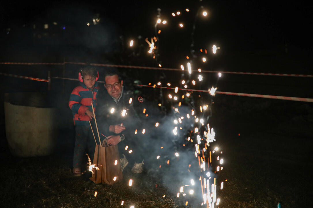 Fackel- und Lampionzug in Gamprin (08.03.2025)